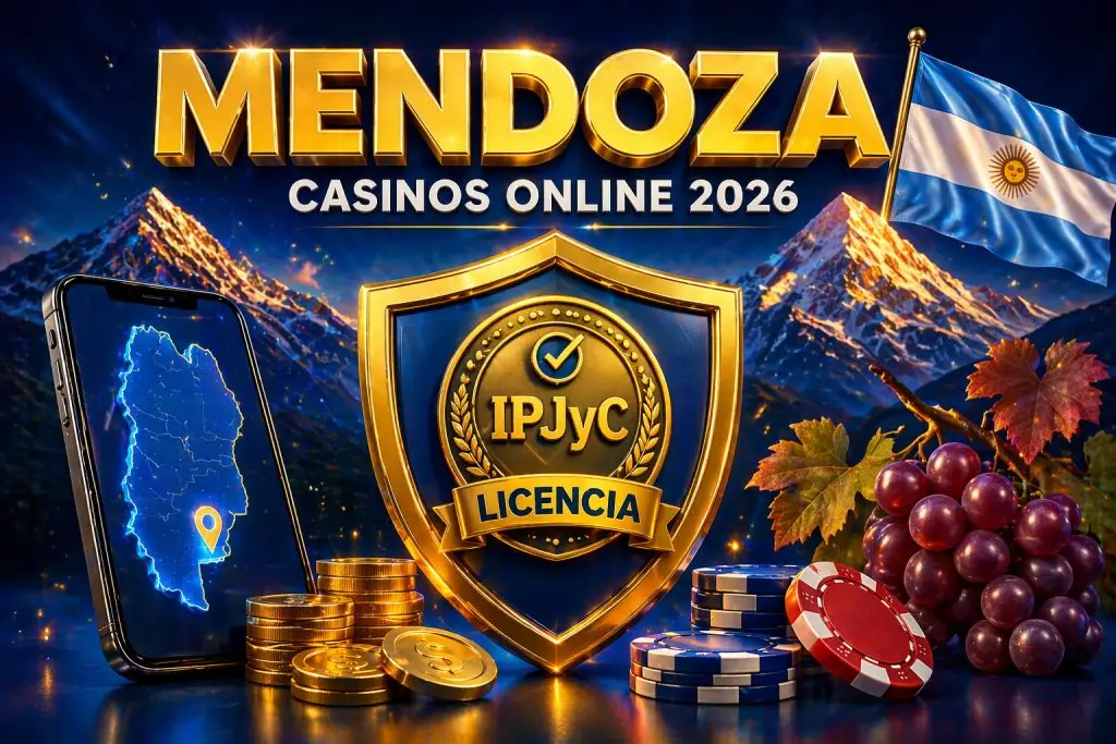 Casinos online en Mendoza 2026 con licencia IPJyC